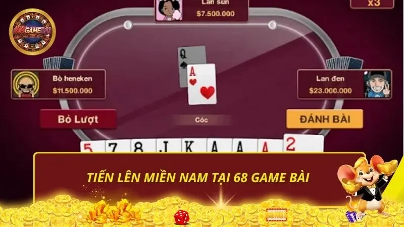 Tiến Lên Miền Nam tại 68 Game Bài