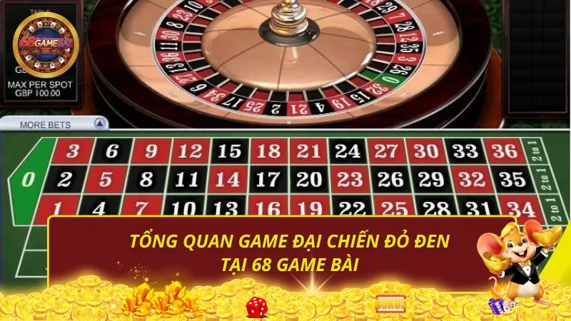Tổng quan game đại chiến đỏ đen tại 68 Game Bài